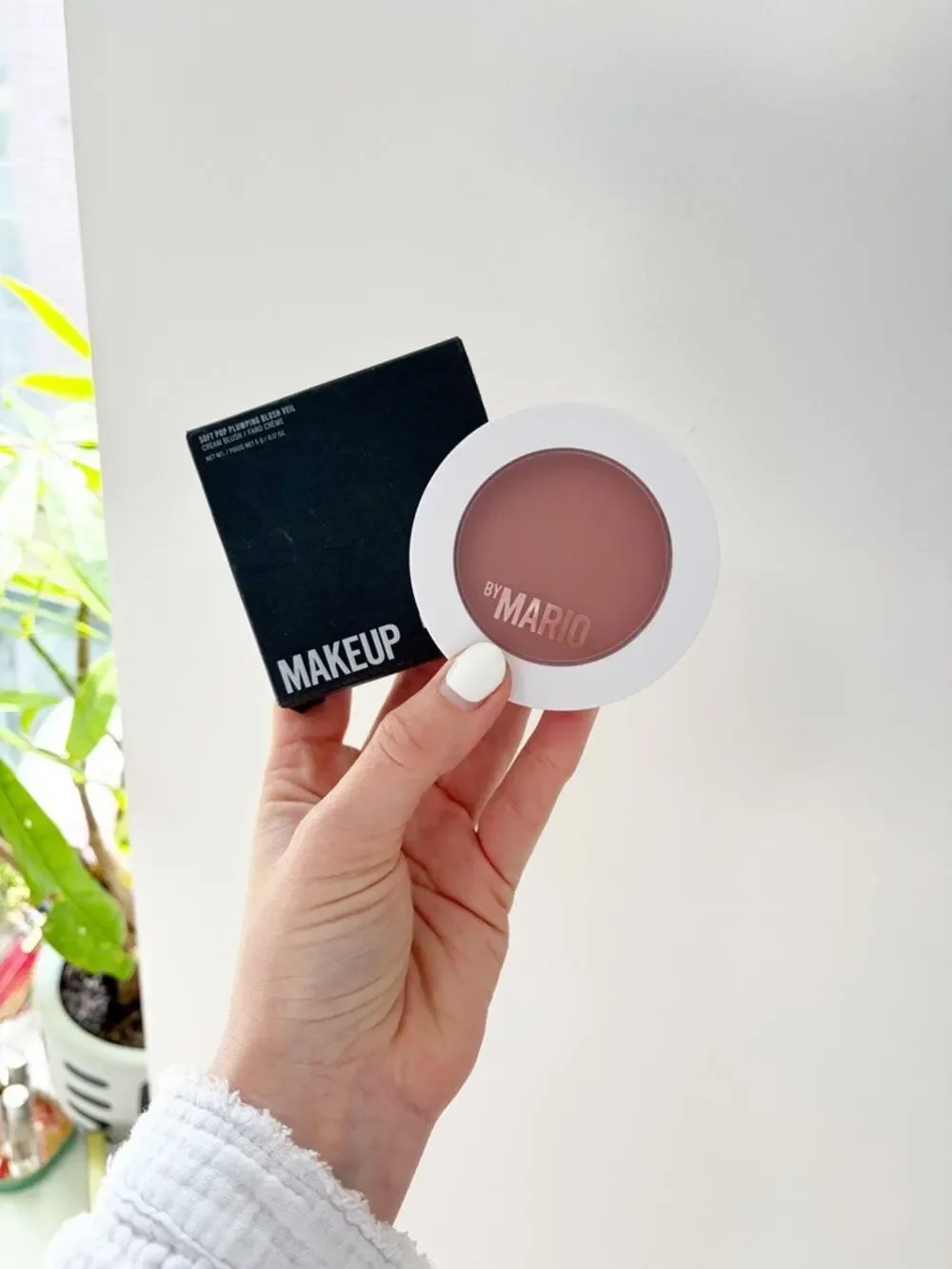 NEW Makeup by Mario Soft Pop Plumping Blush Veil in Barely Blushing Pink